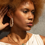 ADI FULL BEADED HOOPS