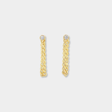VICKI CUBAN LINK DROP EARRINGS