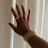 JUNIE WAVE RING