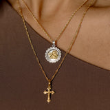 DAINTY CROSS CHAIN